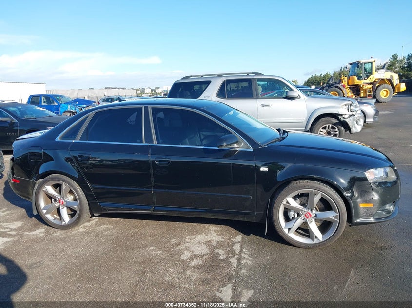 2007 Audi A4 2.0T VIN: WAUAF78E77A069152 Lot: 43734352