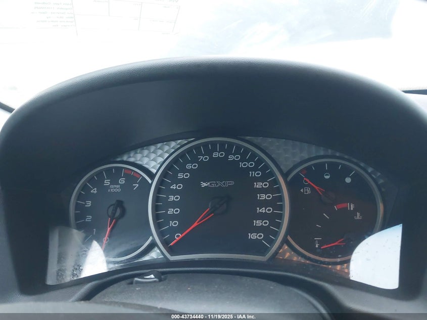 2008 Pontiac Grand Prix Gxp VIN: 2G2WC55CX81177693 Lot: 43734440