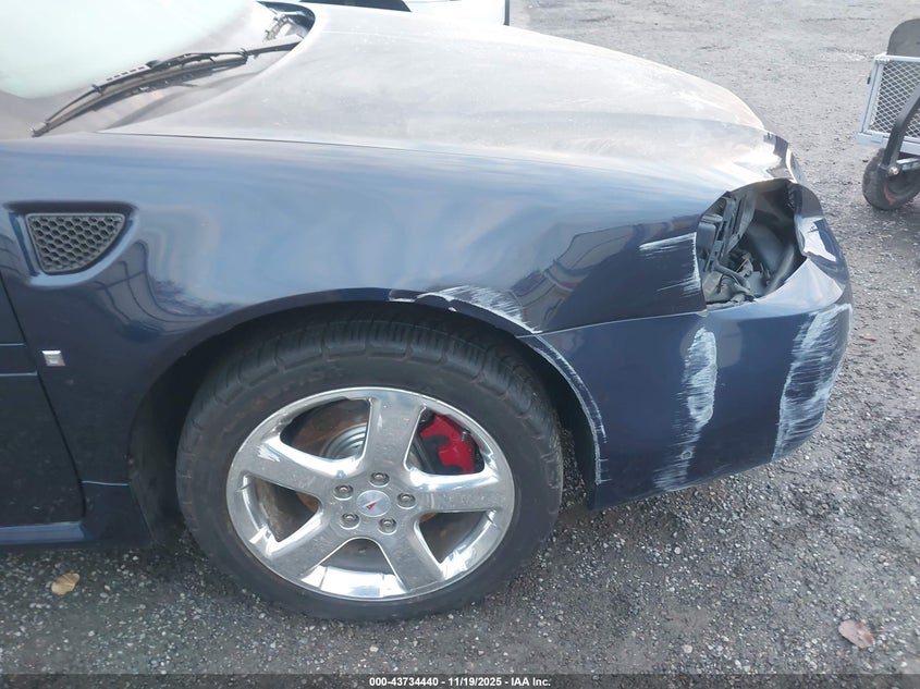 2008 Pontiac Grand Prix Gxp VIN: 2G2WC55CX81177693 Lot: 43734440