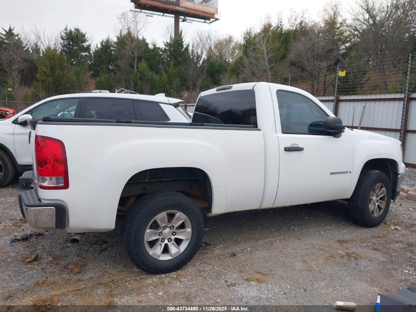 2008 GMC Sierra 1500 Work Truck VIN: 1GTEC14X98Z305496 Lot: 43734460