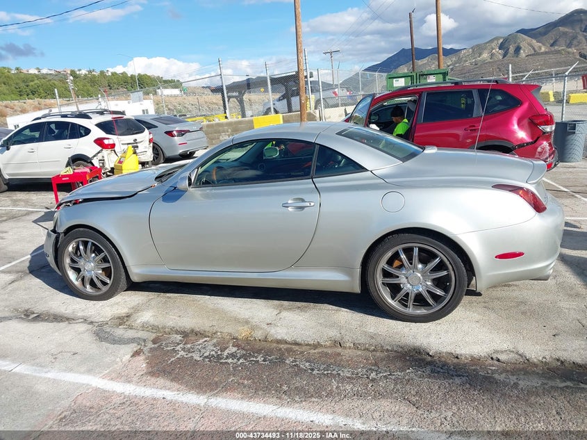2002 Lexus Sc 430 VIN: JTHFN48Y920020388 Lot: 43734493