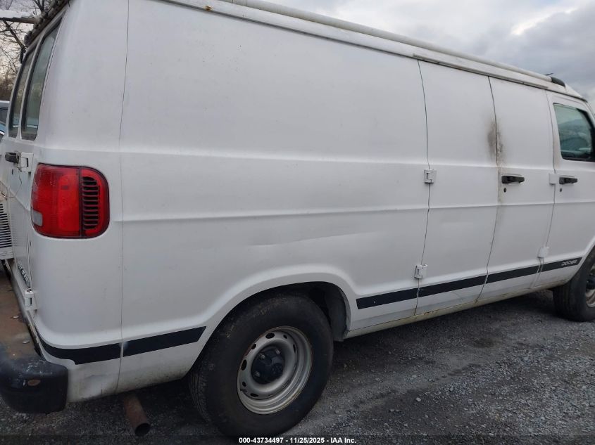 1998 Dodge Ram Van 1500 Commercial/Conversion VIN: 2B7HB11X9WK101074 Lot: 43734497