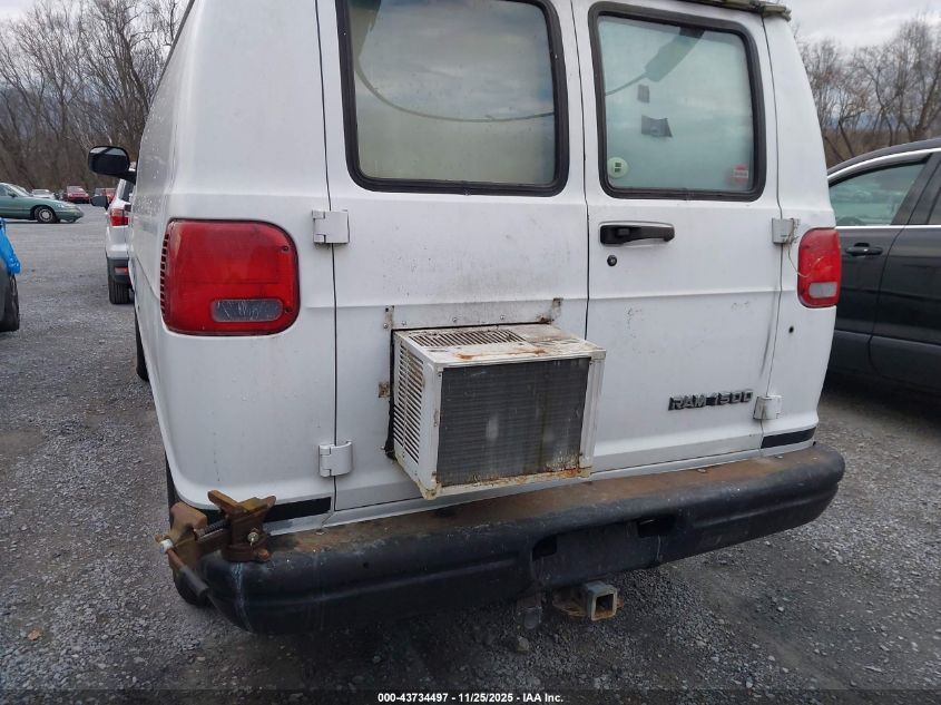 1998 Dodge Ram Van 1500 Commercial/Conversion VIN: 2B7HB11X9WK101074 Lot: 43734497