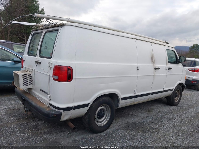 1998 Dodge Ram Van 1500 Commercial/Conversion VIN: 2B7HB11X9WK101074 Lot: 43734497