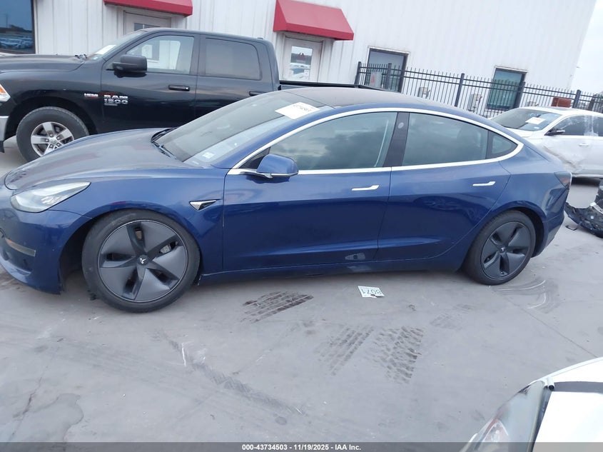 2019 Tesla Model 3 Long Range/Mid Range/Standard Range/Standard Range Plus VIN: 5YJ3E1EA3KF309178 Lot: 43734503