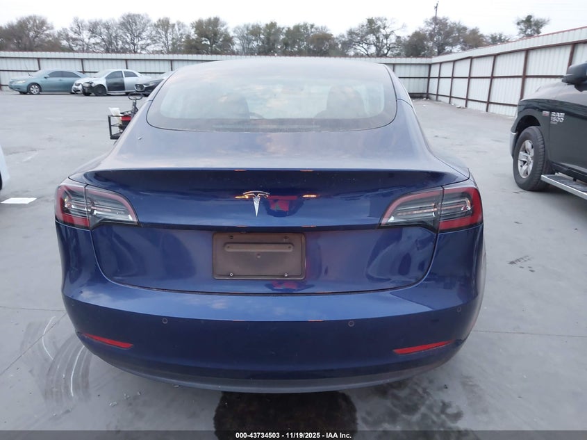 2019 Tesla Model 3 Long Range/Mid Range/Standard Range/Standard Range Plus VIN: 5YJ3E1EA3KF309178 Lot: 43734503