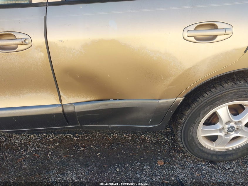 2003 Hyundai Santa Fe Gls/Lx VIN: KM8SC73DX3U362305 Lot: 43734524