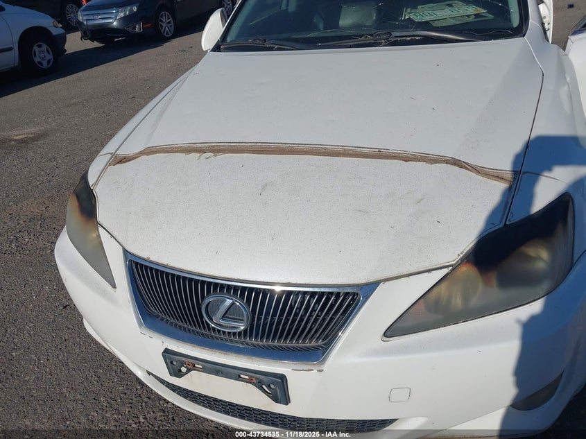 2006 Lexus Is 250 VIN: JTHCK262X65003736 Lot: 43734535