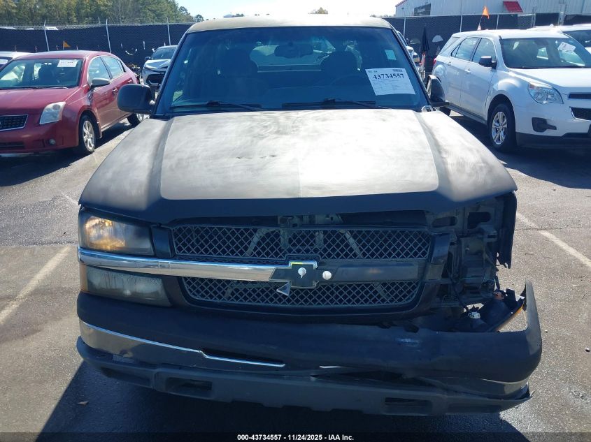 2005 Chevrolet Silverado 1500 Ls VIN: 1GCEC19Z05Z120565 Lot: 43734557