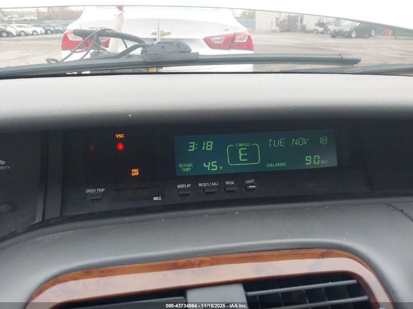 2000 Toyota Avalon Xls VIN: 4T1BF28BXYU099306 Lot: 43734564