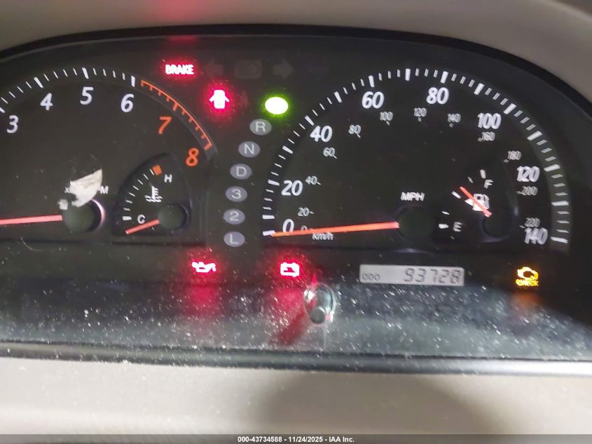 2004 Toyota Camry Le/Xle/Se VIN: 4T1BF32K64U579349 Lot: 43734588