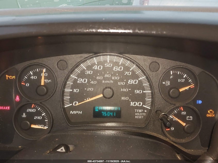 2005 GMC Savana Standard VIN: 1GTGG25V251231784 Lot: 43734597