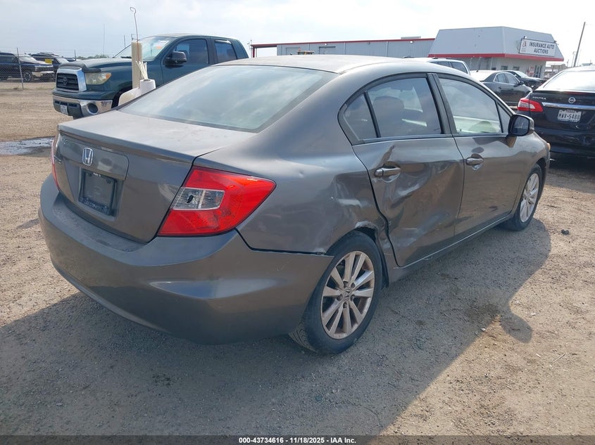 19XFB2F82CE079129 2012 HONDA CIVIC photo no. 4