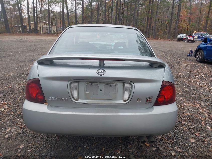 2004 Nissan Sentra Se-R Spec V VIN: 3N1AB51A64L473500 Lot: 43734622