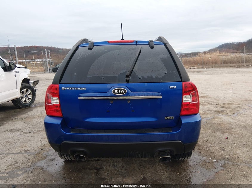 2009 Kia Sportage Ex V6 VIN: KNDJF723597613724 Lot: 43734629