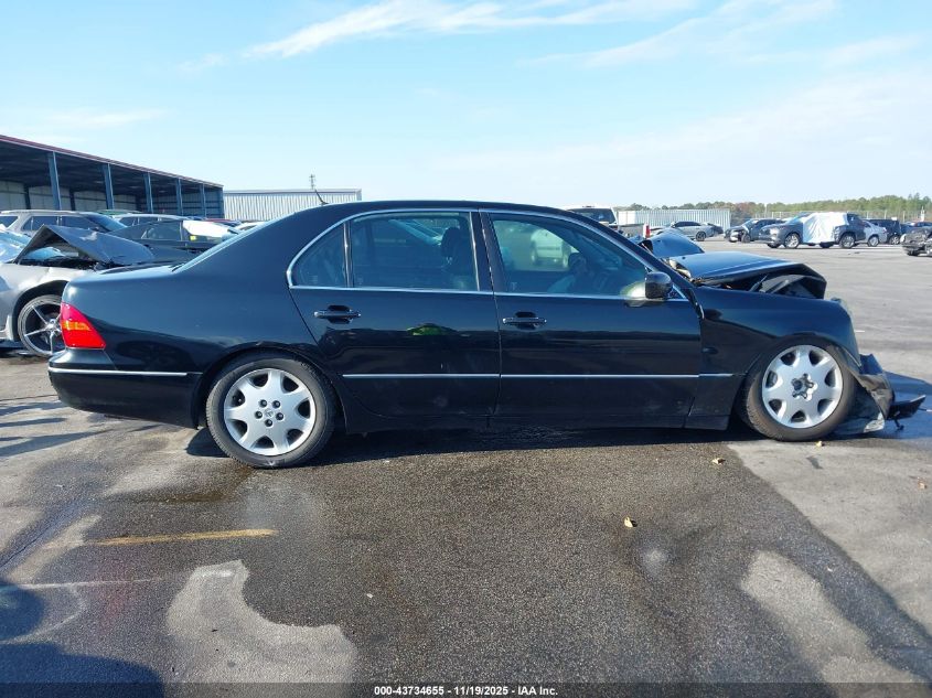 2002 Lexus Ls 430 VIN: JTHBN30F020065559 Lot: 43734655