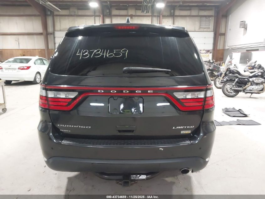 2014 Dodge Durango Limited VIN: 1C4RDJDG7EC481718 Lot: 43734659