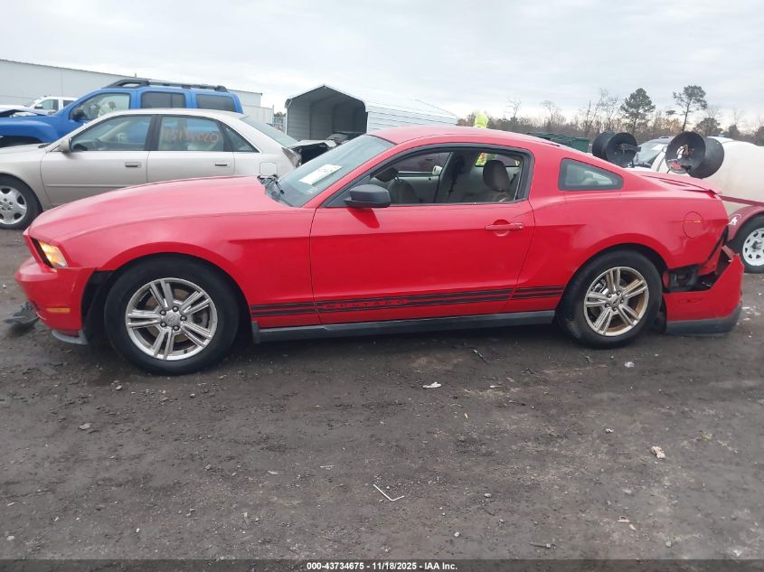 2011 Ford Mustang V6 VIN: 1ZVBP8AM7B5115752 Lot: 43734675