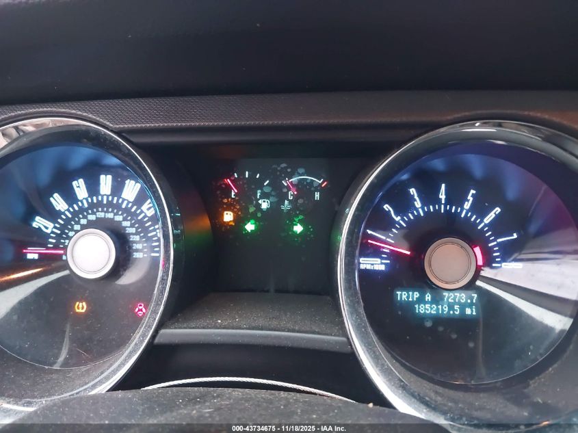 2011 Ford Mustang V6 VIN: 1ZVBP8AM7B5115752 Lot: 43734675