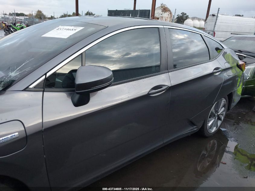 2018 Honda Clarity Plug-In Hybrid VIN: JHMZC5F11JC023300 Lot: 43734685