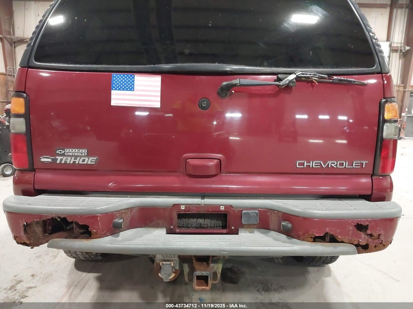 2005 Chevrolet Tahoe Z71 VIN: 1GNEK13T05R249954 Lot: 43734712