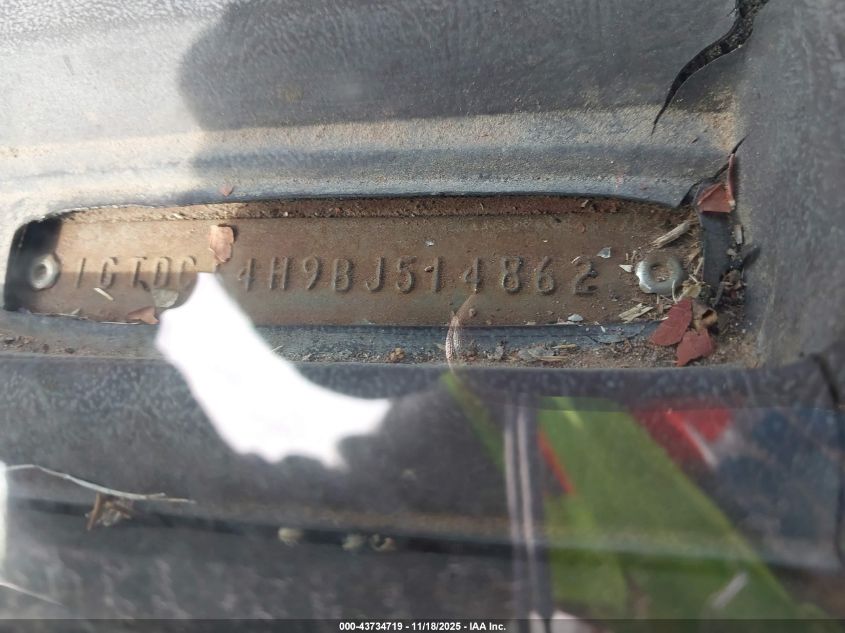 1981 GMC C1500 VIN: 1GTDC14H9BJ514862 Lot: 43734719