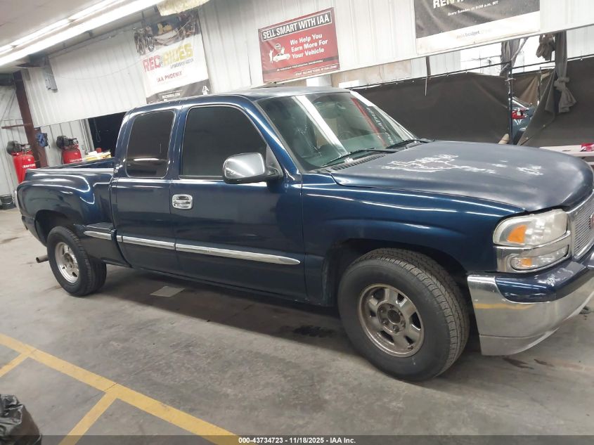 2002 GMC Sierra 1500 Sle VIN: 1GTEC19T32Z232252 Lot: 43734723