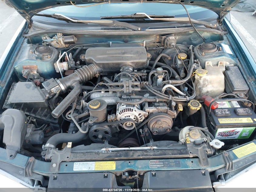 1998 Subaru Legacy L VIN: 4S3BD4351W7203992 Lot: 43734726