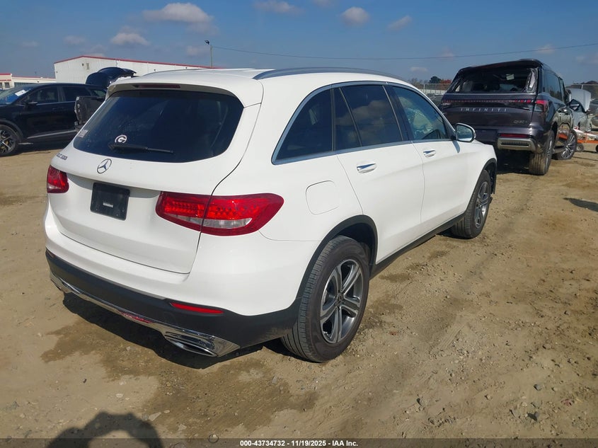 2018 Mercedes-Benz Glc 300 VIN: WDC0G4JBXJV078643 Lot: 43734732