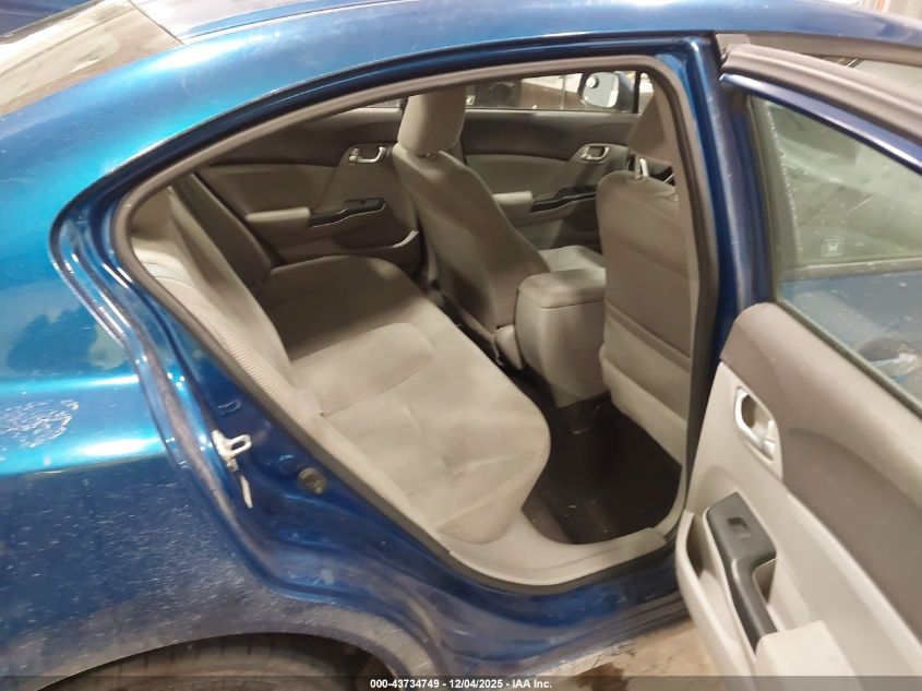 2012 Honda Civic Ex VIN: 2HGFB2F80CH513201 Lot: 43734749