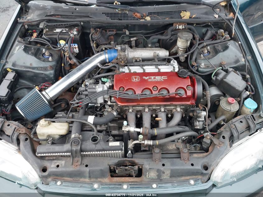 1995 Honda Civic Ex VIN: JHMEH969XSS021338 Lot: 43734775