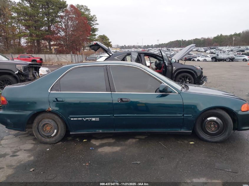 1995 Honda Civic Ex VIN: JHMEH969XSS021338 Lot: 43734775