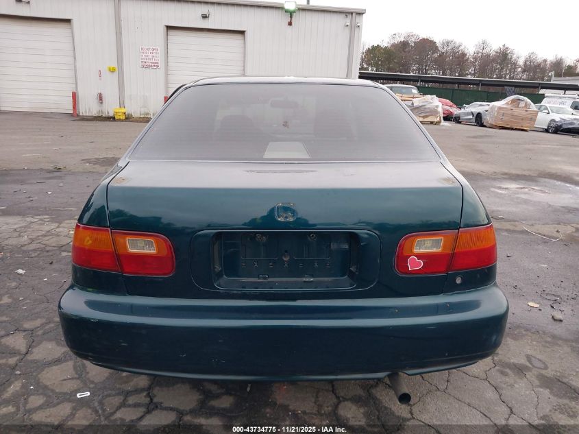 1995 Honda Civic Ex VIN: JHMEH969XSS021338 Lot: 43734775