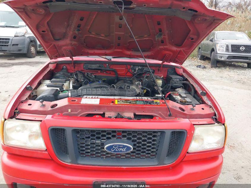 2005 Ford Ranger Edge/Stx/Xl/Xls/Xlt VIN: 1FTYR10U85PB11458 Lot: 43734783