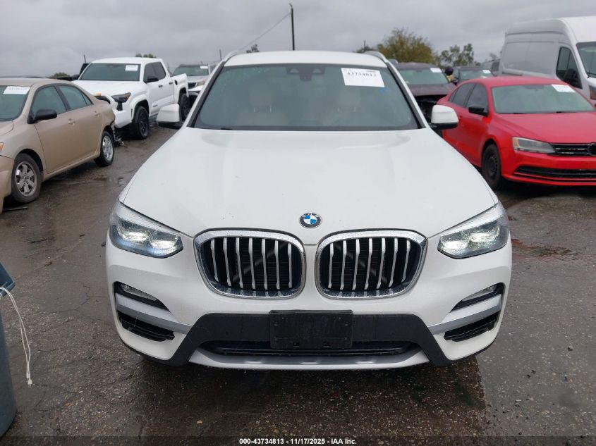 2019 BMW X3 Sdrive30I VIN: 5UXTR7C51KLF35960 Lot: 43734813