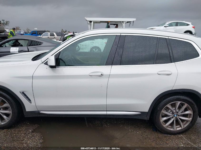 2019 BMW X3 Sdrive30I VIN: 5UXTR7C51KLF35960 Lot: 43734813