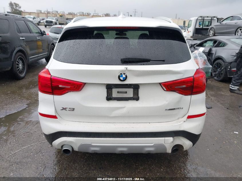 2019 BMW X3 Sdrive30I VIN: 5UXTR7C51KLF35960 Lot: 43734813