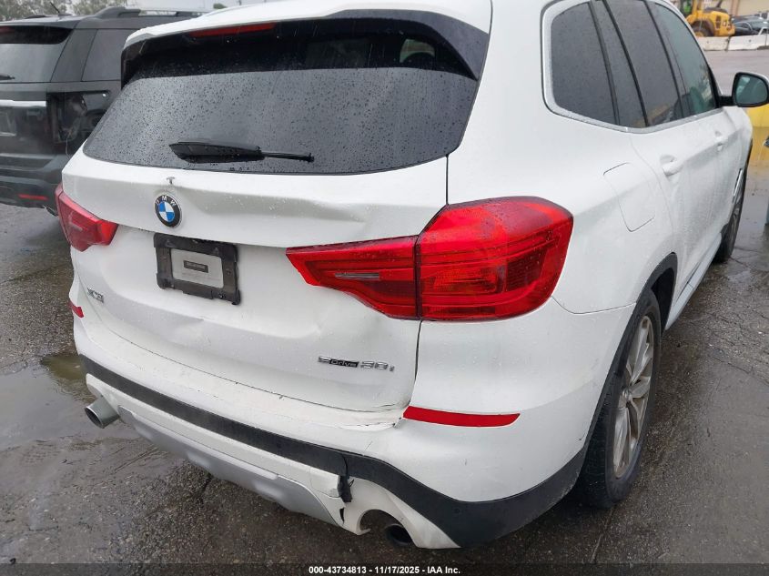 2019 BMW X3 Sdrive30I VIN: 5UXTR7C51KLF35960 Lot: 43734813