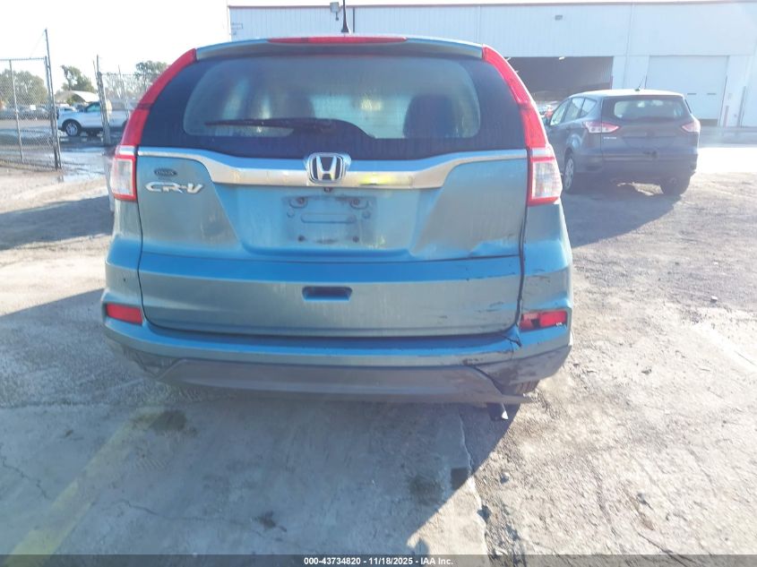 2015 Honda Cr-V Lx VIN: 2HKRM3H36FH541304 Lot: 43734820