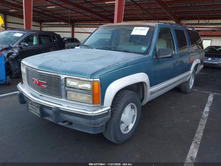 1GKFK16K7PJ736526 1993 GMC SUBURBAN photo no. 2