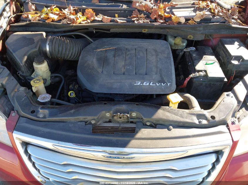 2012 Chrysler Town & Country Touring-L VIN: 2C4RC1CG4CR106359 Lot: 43734860