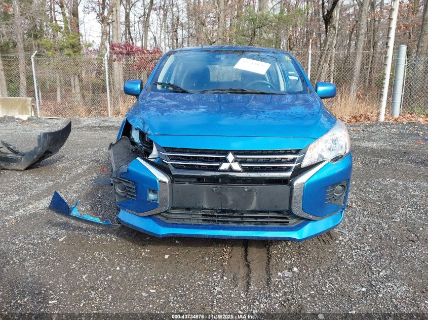 2024 Mitsubishi Mirage Es/Le VIN: ML32AUHJ8RH020119 Lot: 43734876