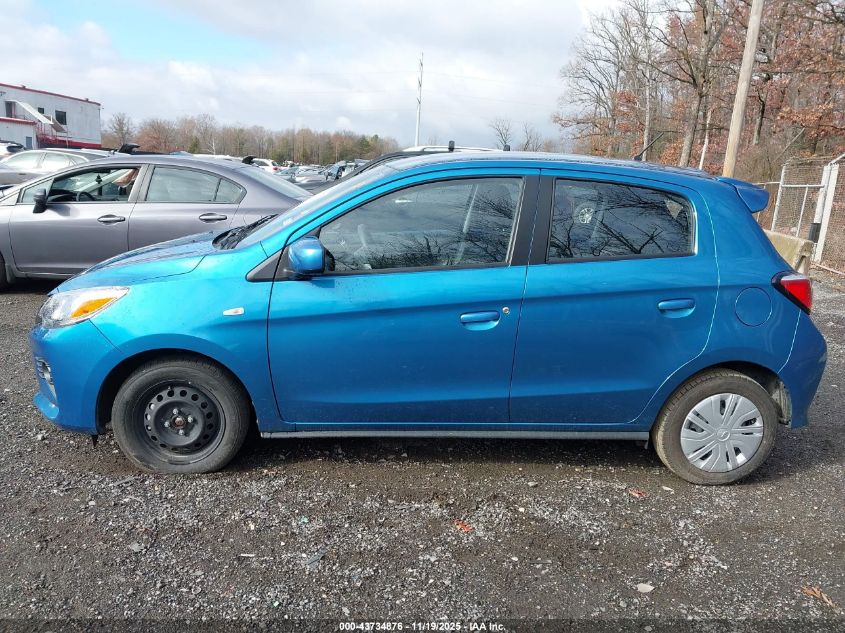 2024 Mitsubishi Mirage Es/Le VIN: ML32AUHJ8RH020119 Lot: 43734876