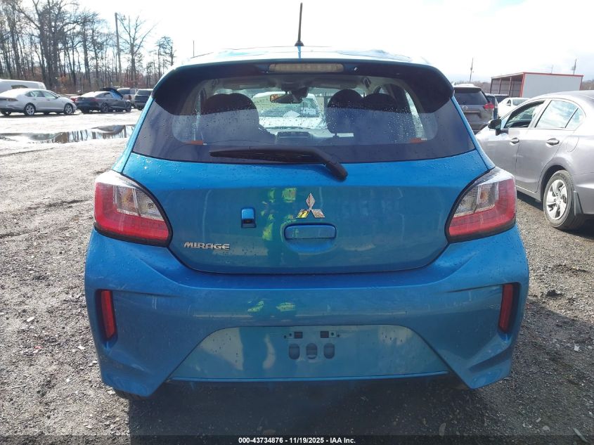 2024 Mitsubishi Mirage Es/Le VIN: ML32AUHJ8RH020119 Lot: 43734876