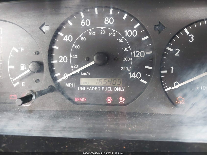 1999 Toyota Camry Le V6 VIN: JT2BF22K8X0157912 Lot: 43734904