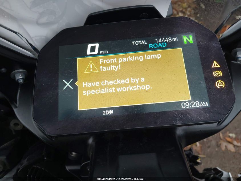 2022 BMW S 1000 Rr VIN: WB10E230XN6G02773 Lot: 43734932