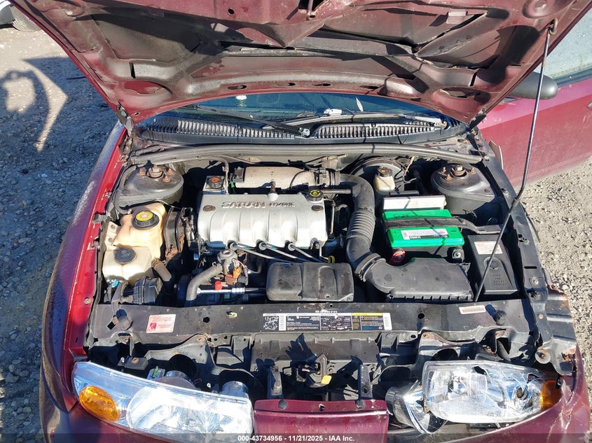 2001 Saturn Sl1 VIN: 1G8ZH528X1Z346709 Lot: 43734956