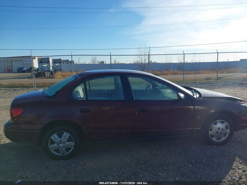 2001 Saturn Sl1 VIN: 1G8ZH528X1Z346709 Lot: 43734956
