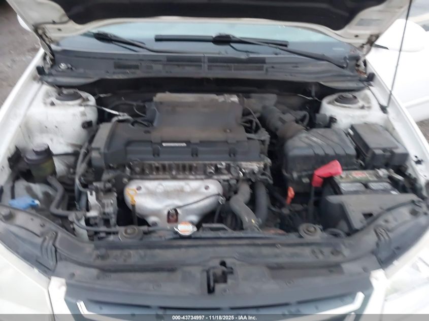 2008 Kia Spectra Ex VIN: KNAFE121385525766 Lot: 43734997