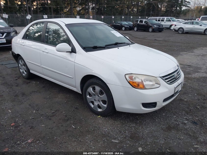 KIA SPECTRA 2008. Lot# 43734997. VIN KNAFE121385525766. Photo 1